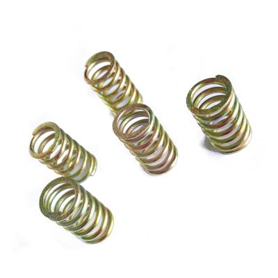 China Coil Gold Plated Conical Copper Wire Compression Spring for sale