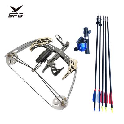 China Wholesale Mini Compound Bow Set Fish Shooting Kit Archery Equipment Archery Bow Safe High Quality Set for sale