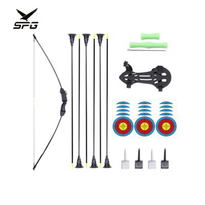 China Safe Outdoor Kids Junior Archery Training Youth Recurve Bow and Arrow Set for Kid Teams Game Gift for sale