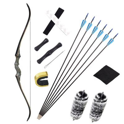 China Archery Hunting Bow TIR Package 30-55 Pounds Draw Weight Recurve Archery Set for sale