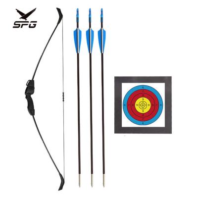 China Hunting SPG Archery Kids Bow Package F117 Kids Game Recurve Archery Set For Sale for sale