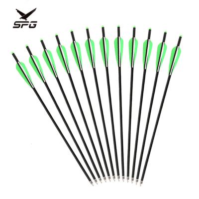 China High Quality Durable SPG Archery Archery 17/20/22 Inch Crossbow Bolt Aluminum Arrows For Shooting for sale