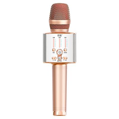 China 2021 Hot Handheld Microphone BT5.0 Professional-Grade Wireless Audio Built-in Noise Reduction For Mobile Phones Tablets Entertainment for sale