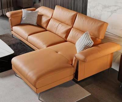 China Sofa Set Furniture Modern Living Room Sectional Sofas (Others) Twilight Orange European Style Elegant Adjustable for sale