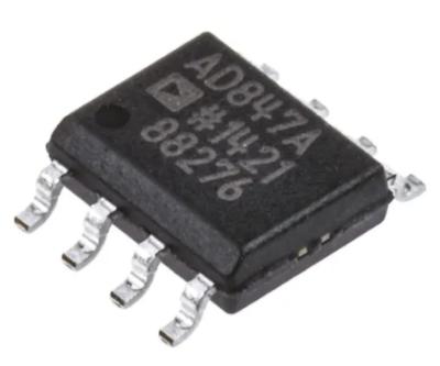 China AD847AR Brand New Original High Speed ​​Low Power Single Op Amp SMD SOP-8 Single for sale