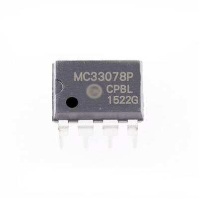 China MC33078PG MC33078P new UNDETERMINED original imported DIP-8 socket straight fever operational amplifier IC for sale