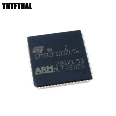 China UNDETERMINED new original 32-bit microcontroller STM32F103ZGT6 STM32F103 LQFP144 single chip microcomputer for sale