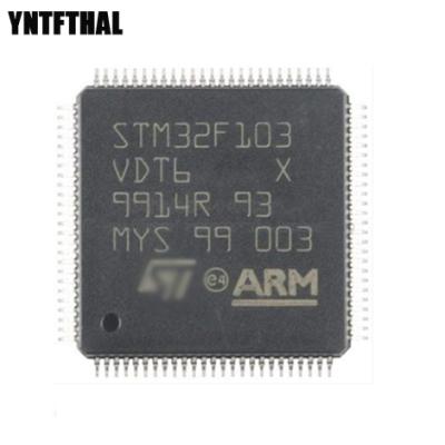 China UNDETERMINED STM32F103VDT6 STM32F103 LQFP-100 new original 32-bit microcontroller single piece microcomputer for sale