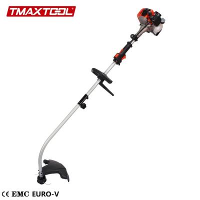 China Hot sale CE 2 stroke gasoline brush cutter split shaft nylon line 26 cc grass trimmer for sale