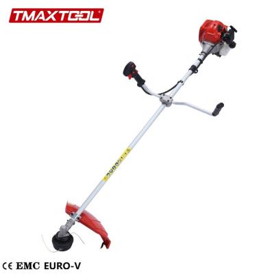 China Cheap easy work brush cutter 2 stroke 32.6 cc engine grass trimmer for sale