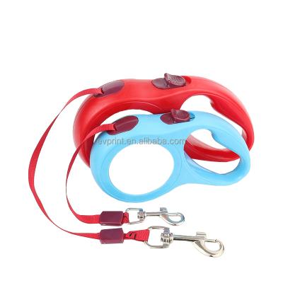 China 360 Degree Tangle Free Customized Logo Printable Pet Walking Leash Blank Sublimation Dog Leashes for sale