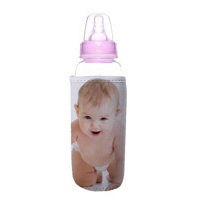 China Hot Selling Customized Blank Insulated Design Sublimation Milk Bottle Sleeve Insulated Holder for sale