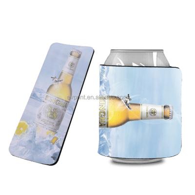 China OEM Insulated Hot Selling Design Printed Beer Can Cooler Sublimation Coke Box Cooler Sleeves for sale