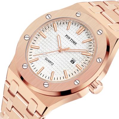 China Simple Luxury Chinese Alloy Men's Day/Date Brand Discount High Quality 3ATM Movement 3ATM Watch for sale