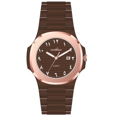 China Non-Specific Custom Logo All Types Fashion Polycarbon Waterproof Watch Silicon Band Watch for sale