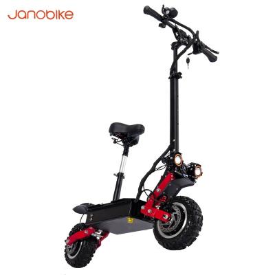 China Janobike T85 Unisex Original Kick Scooters Dual Drive This Electric Scooters Foldable Two-Wheel Skateboard Max Speed ​​80-85km/H 60V for sale