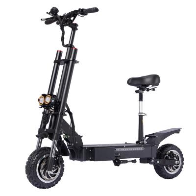 China Janobike Electric Scooter New Arrival Waterproof Double Motor With Seat 60V 5600W Off Road Electric Scooter Adult for sale