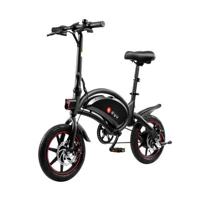 China E-bike from MINI Janobike Factory New Design 36V fat tire 14 inch electric bicycle cheap folding bike for sale