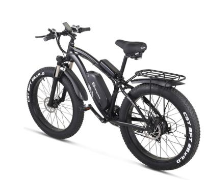 China Electric Bicycle 48V16A Electric Bicycle E26 Aluminum Alloy Mountain Bike Adults Snow Electric Bike Fat Tire 26