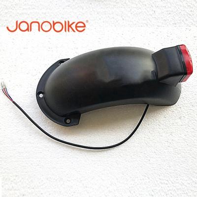 China Janobike Fender Accessories Shock Absorbers Electric Black Plastic Mudguard Scooter Accessories Electric Scooter Mudguard for sale