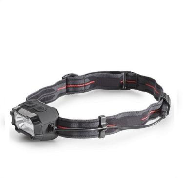 China High Quality Outdoor Camping 300L 3AAA Auto Dimming Plastic LED Headlamp Hunting Headlight for sale