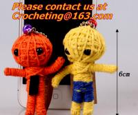 China Crochet Doll toys knitting wool stuffed doll toy for phone Accessories Children toy zu verkaufen