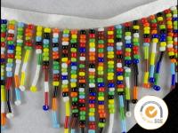 Κίνα Elegant Fashion Tassel Curtain Decoration beaded Trim Fringe, curtain tassels plastic beaded tassels curtains προς πώληση