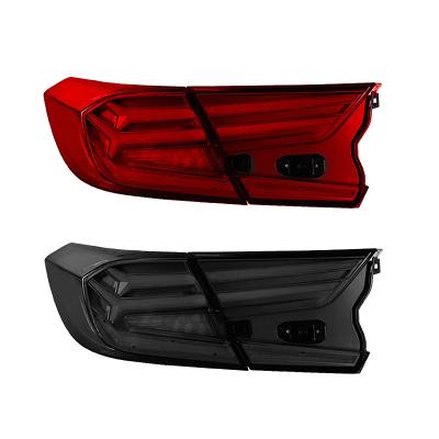 China Sequential LED Turn Signal Light Sale Well Fit For 2018-2021 Honda Accord Fishbone LED Tail Lights With Flame Turn Signals for sale