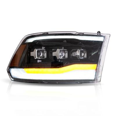 China Auto Led Headlight Factory Wholesale Front Car Lamp Head Light RAM 1500 Head Lamp 2500 3500 2009-2018 For Dodge Ram 1500 Classic 2019-2021 for sale