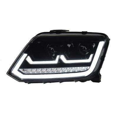 China Car Headlight AKD Car Styling Head Lamp For VW Amarok 2010-2020 Auto LED Headlight Projector Lens DRL Signal Animation Accessories for sale