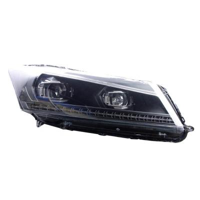 China Car Headlight Sale Well Wholesale Full LED Head Light For Accord 8 With Demon Eye Headlights Front Lamp For 2008-2013 HONDA ACCORD for sale