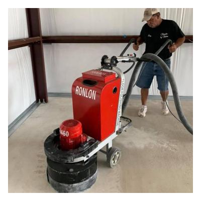 China Hot Selling Powerful Hotels 7.5KW 10Hp Industrial Wet Dry Concrete Grinder 600mm Dry Concrete Grinding Machine And Vacuum For Sale for sale