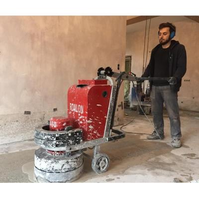 China Professional Powerful Industrial Epoxy Flooring Hotels Terrazzo Flooring Wet Concrete Grinder With Diamond Tools/Edge Concrete Grinder for sale