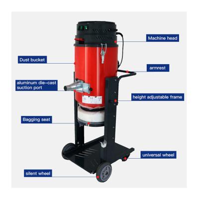 China Ronlon RV3 Dry Dust Cleaner Dust Cleaner Cyclone Strong Suction Industrial Vacuum Cleaner Dust Collector for sale