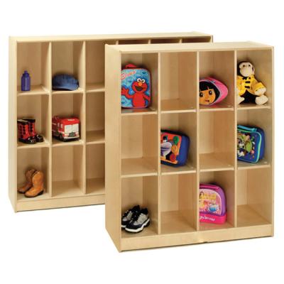 China Wholesale Modern Kindergarten Classroom Furniture Bag Clothes Modern Wooden Kid Bookcase Preschool Furniture For Kid Wood Storage for sale