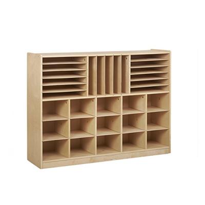 China Modern Montessori Nursery Keeper Furniture Shelves Wooden Organizer Set Toys Baby Montessori Furniture Shelf Storage Cabinet for sale