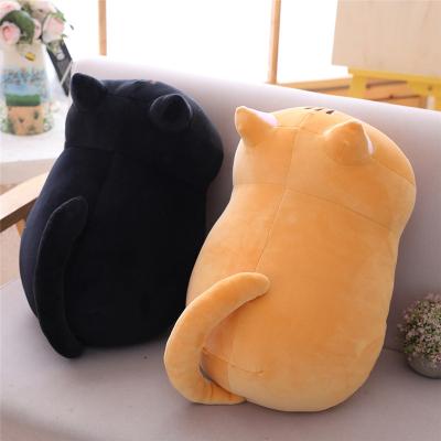 China Cute Lovely Cartoon Amazon Gift Cat Doll Round Eyed Kitten Plush Pillow Gift Stuffed Toy Manufacturer Wholesale for sale