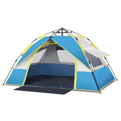 China One door and three-window lightweight durable/windproof/breathable rooftop UPF 50 sunshade fishing waterproof outdoor camping tent for sale for sale