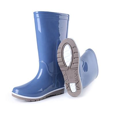 China Wholesales Safety Outsole Waterproof Unisex Rubber Alkali Mid Calf Resistant Rain Boots For Sale for sale