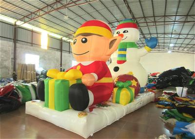 China Factory Commercial Snowman Large Christmas Inflatables Holiday Decorations for sale