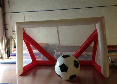 China Aufblasbare Fußballspiele für Kinder. Luftdichtes aufblasbares Tor für Fußballspiele. Fußball-Score-Spiele für Kinder zu verkaufen