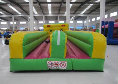 China Funcionamiento inflable del amortiguador auxiliar de la alta durabilidad, trampolín inflable divertido 10,6 x 3,3 los x 2.4m del amortiguador auxiliar en venta