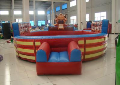 China Rodeo inflable atractivo Bull, impresión inflable de Digitaces del paseo de Bull del tema divertido en venta