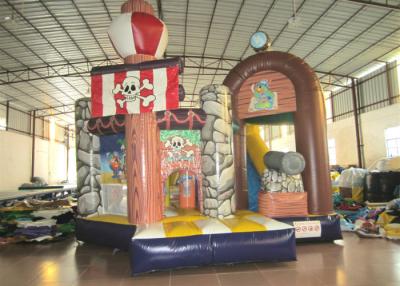 China Bounce House de Navio Pirata Comercial, Playground Coberto Bouncer de Navio Pirata 5 X 6m à venda