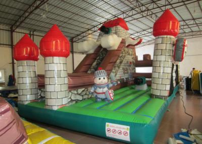 China Indoor Playground Inflatable Fun City , Commercial Children Castle Bounce House for sale