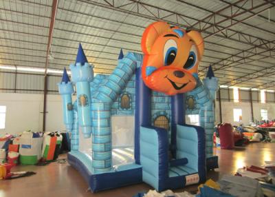 China Cartoon Commercial Bounce House , Attractive Inflatable Bounce House 5 X 5m for sale