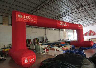 China Commerciële Activiteiten Opblaasbare Ingangsboog 9.5 X 3.5m, Openlucht Reuze Opblaasbare Reclame Te koop