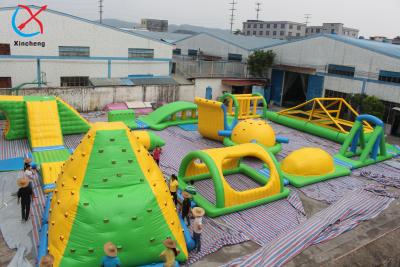 China Factory Giant 0.9mm PVC Inflatable Water Park Floating Sea Or Lake Inflatable Aqua Park for sale