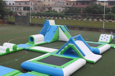 China Manufacturer Commercial Sea Inflatable Water Park With Climbing Walls Slides Games for sale