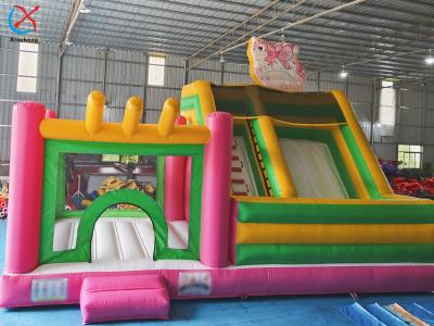 China Manufacture Bouncy Castle My Little Pony Inflatable Jumping House With Slide Combo for sale